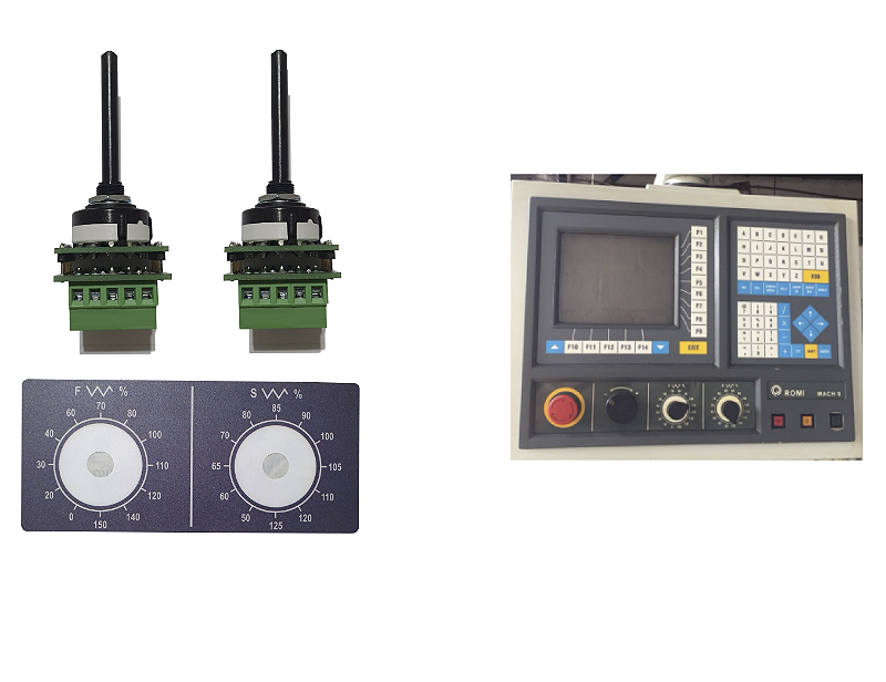 Chaves Seletoras Avanço Cnc Mach 9 - NADEL CNC Automação