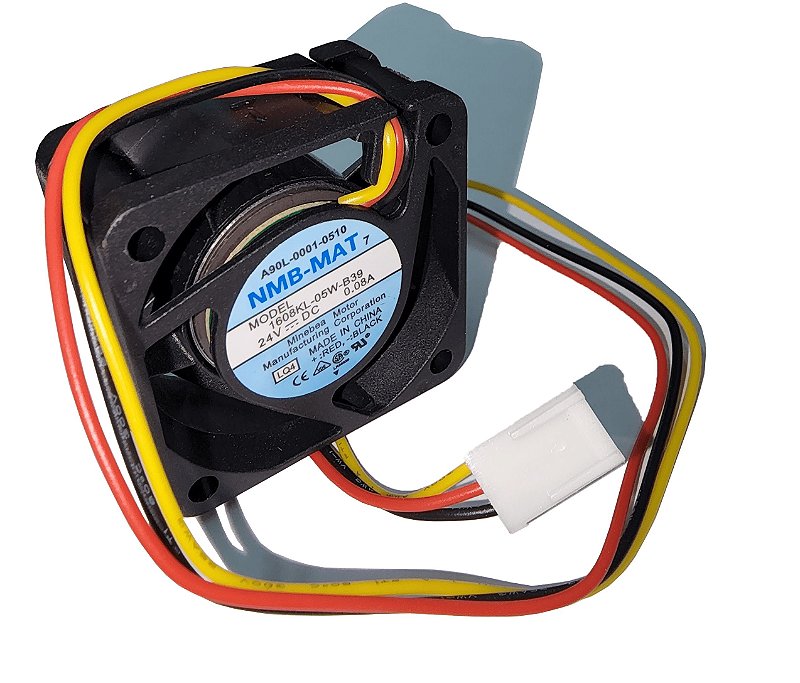 Cooler Ventilador Fanuc NMB-MAT 24v 1608KL - NADEL CNC Automação