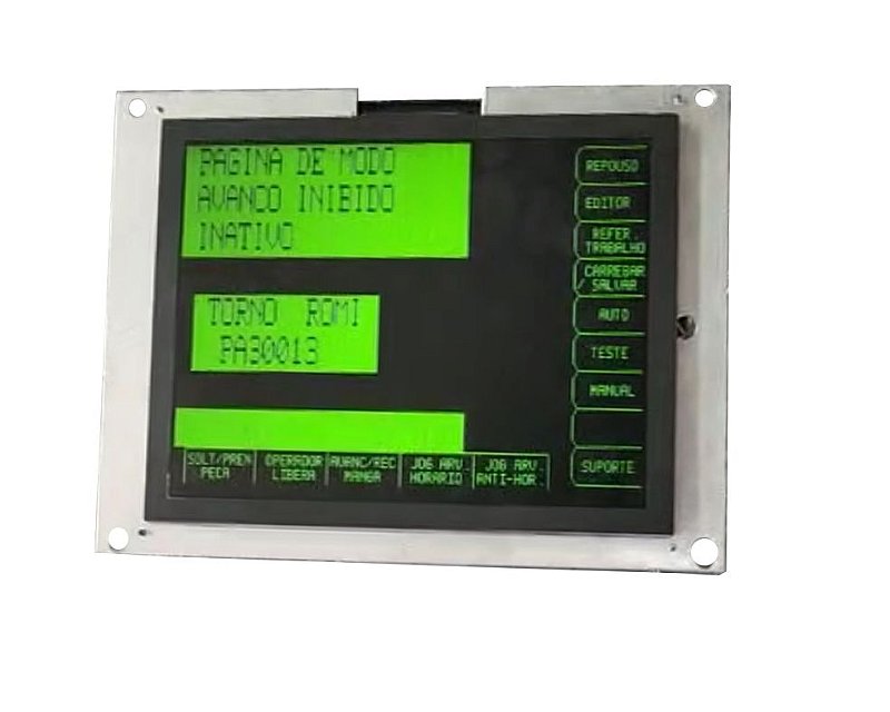 romen！ Monitor LCD CNC ROMI MACH 8 Centur/Discover - NADEL CNC Automação