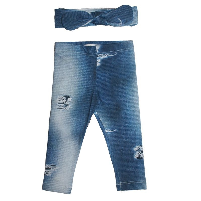 Legging e Faixinha Letiti Gabriela Blue Jeans - Roupas de Bebê | Moda  Infantil | LETITI