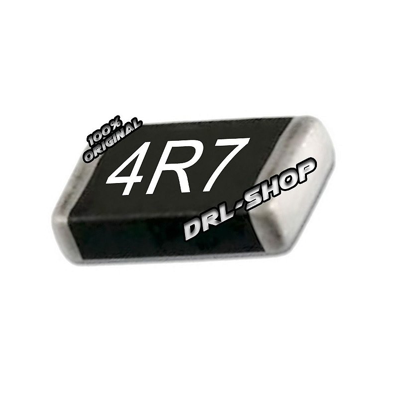 Resistor smd 4r7 4,7R 1/4W Taramps Stetsom Soudigital ...