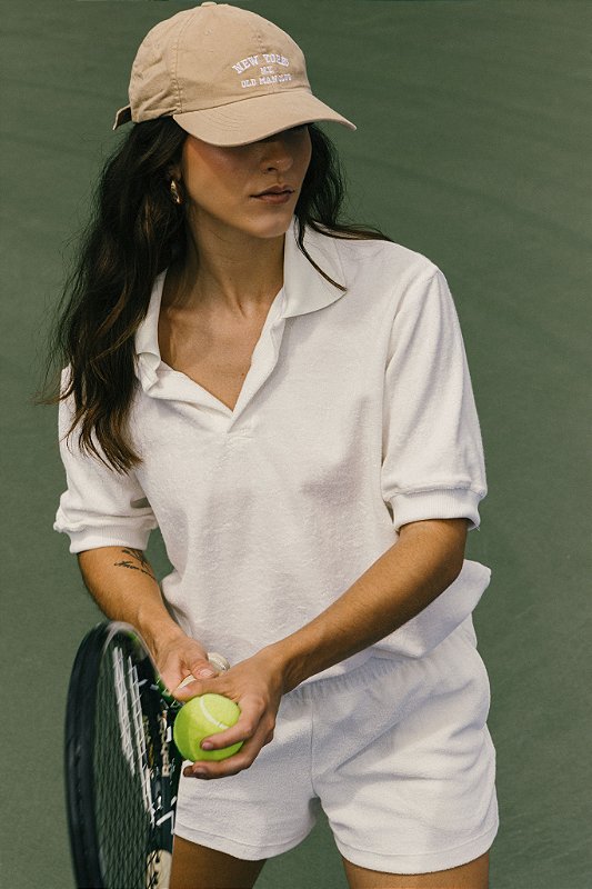 Conjunto Polo Off White