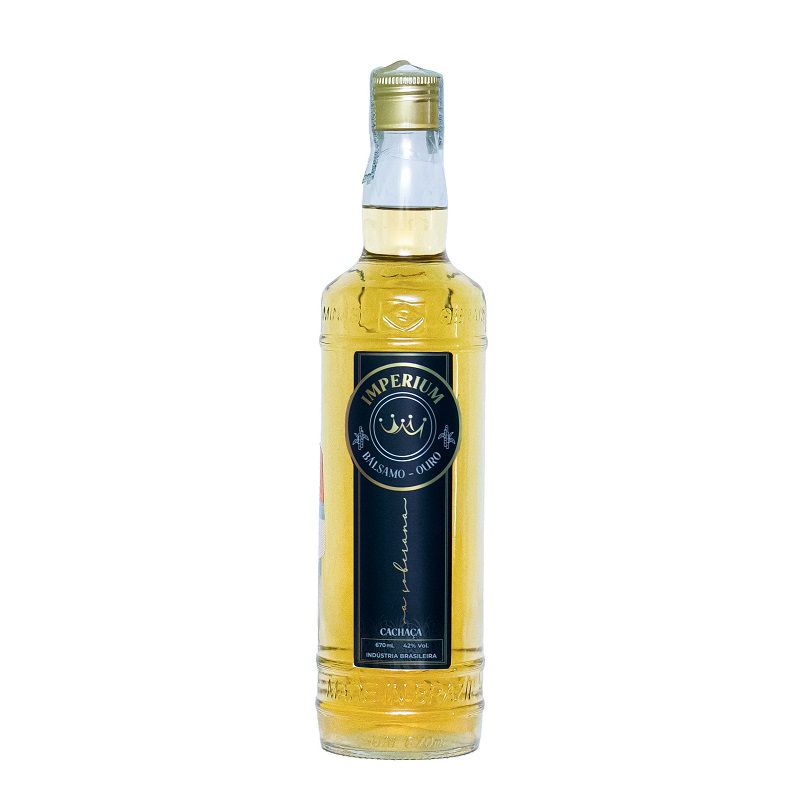 Cachaça mineira envelhecida Ouro Bálsamo