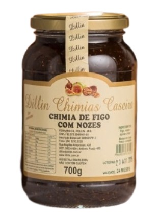 Geleia Artesanal De Figo (figada) Sabor do Campo 680g