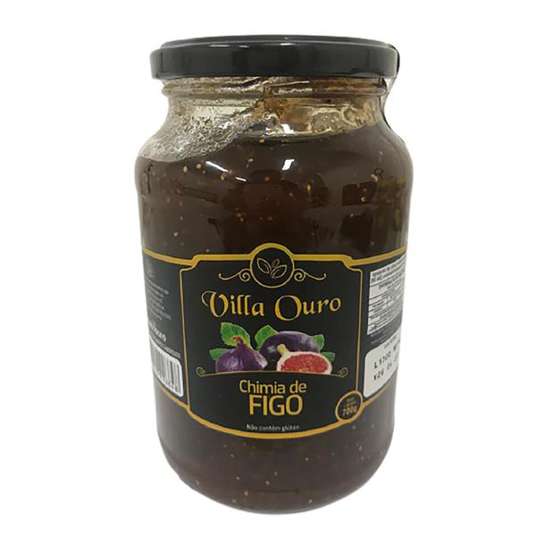 Villa Ouro Chimia De Figo 700g - Atacadista Lirabel, erva mate, chimarrão,  vinhos, geleias, produtos do sul, venda online, goais, rio verde