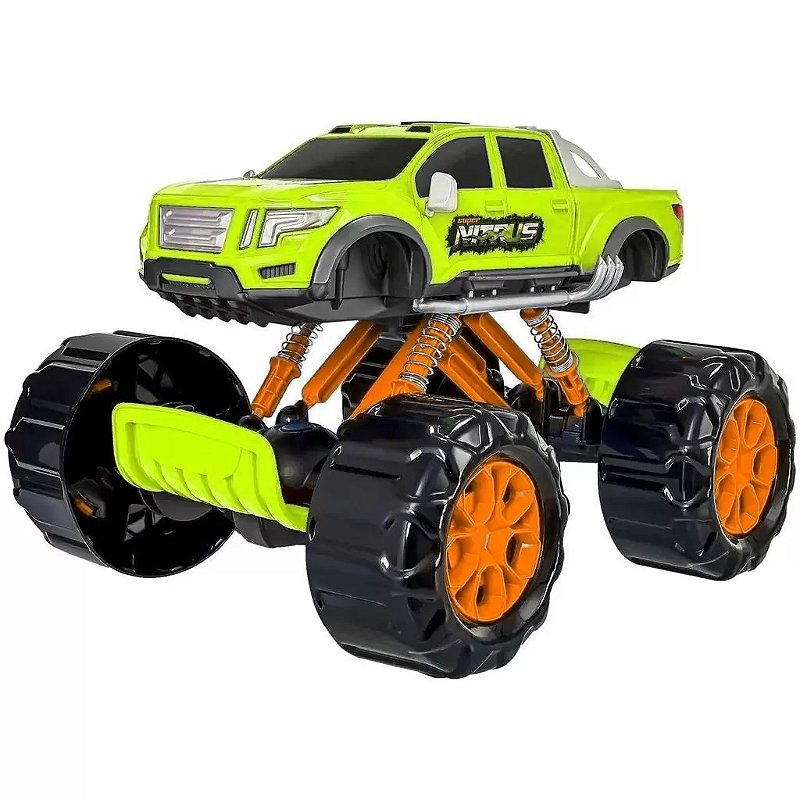 Brinquedo Pick Up Super Nitrus Usual Carro Monstro infantil