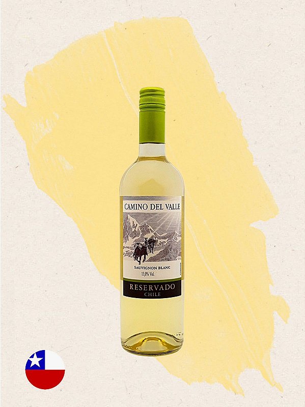 Camino Del Valle Sauvignon Blanc 375ml Clube Do Vinho