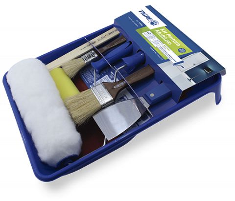 Kit para Pintura com 10 Peças Multiuso Acessórios - Tigre - Mercatubos ...