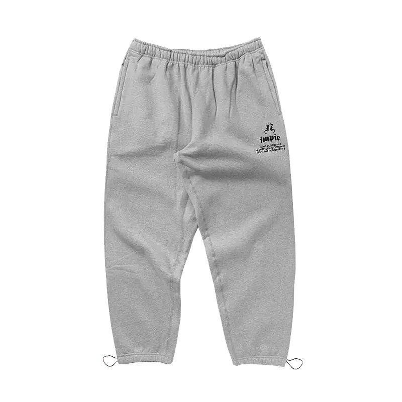 Calça Moletom Streetwear 2 Cabos Mescla