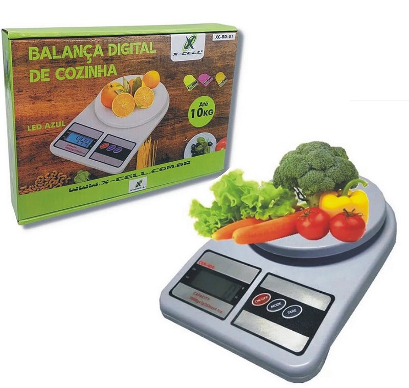 Balança Cozinha Digital 10kg Alta Precisão Dieta e Nutrição - Radali Shop