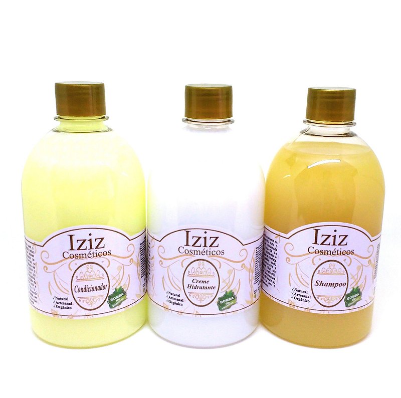 Linha de crescimento capilar (tamanho grande) - essência de buriti ou maracujá