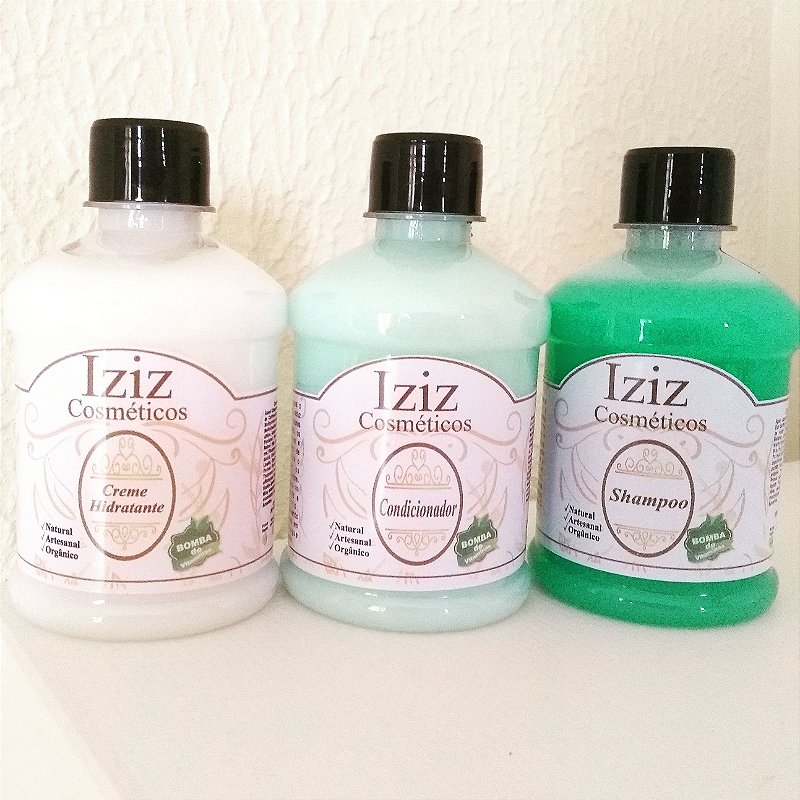 Linha de crescimento capilar tamanho pequeno - Essência de erva doce ou maçã verde