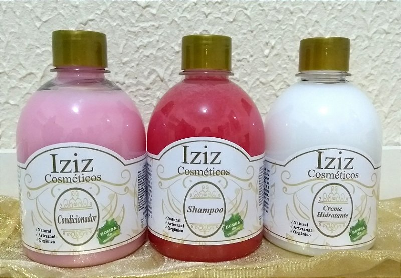 Linha de crescimento capilar tamanho pequeno -  Essência de morango