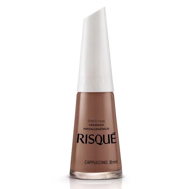 Esmalte Risqué Nudes Cremosos Cappuccino 8ml