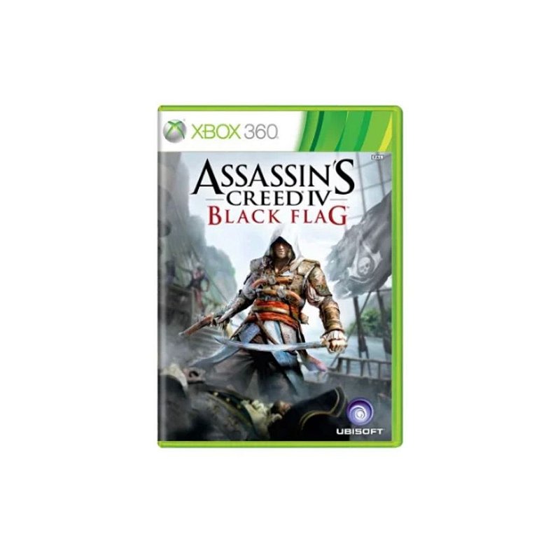 Jogo Assassin's Creed IV: Black Flag - Xbox 360 - LOJA CYBER Z - Loja Cyber  Z