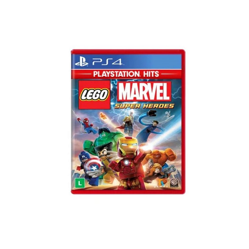 Jogo LEGO Marvel Super Heroes - PS4 - LOJA CYBER Z - Loja Cyber Z