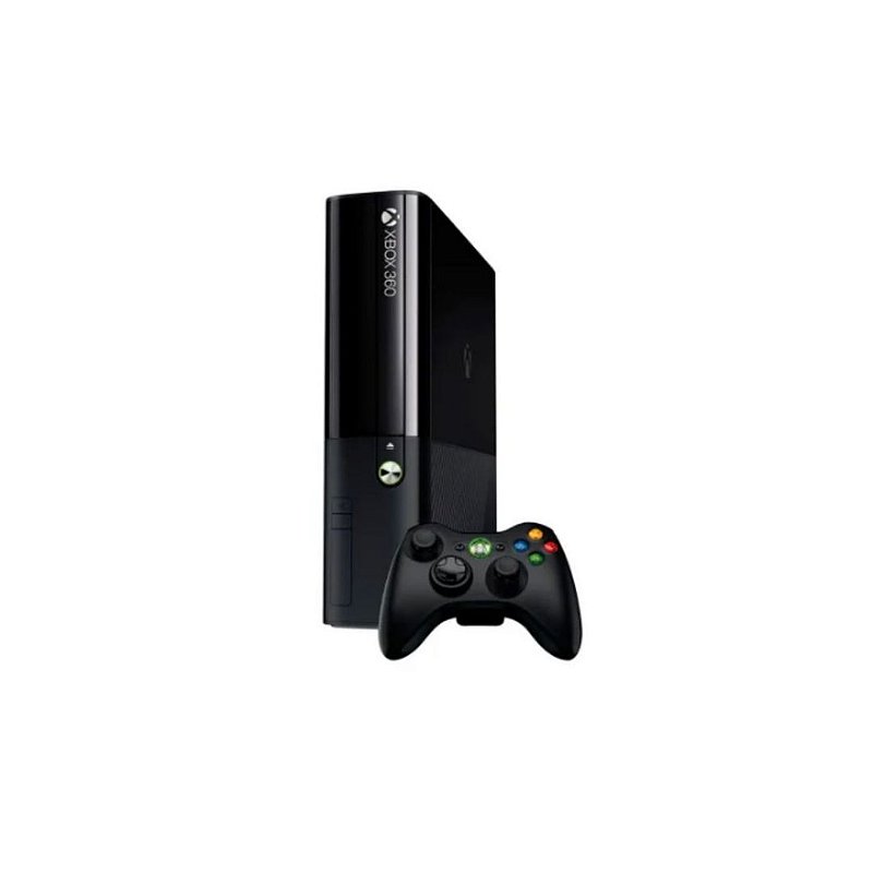 Xbox 360 Super Slim Original Bloqueado Completo Para Jogar Com Jogo