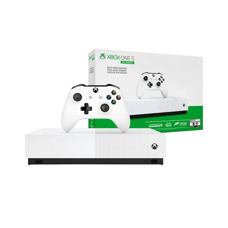 Microsoft Xbox One S 1TB Standard - LOJA CYBER Z - Loja Cyber Z