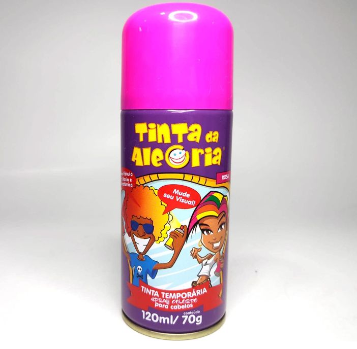 Tinta Spray Alegria Rosa 120ml