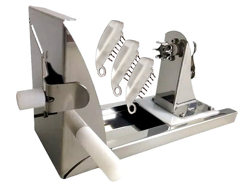 3 In 1 Manual Spiral Potato Cutter Chromecater