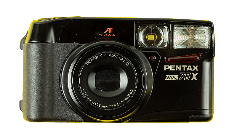 Câmera 35mm - Pentax Zoom 70X - Foto com Filme