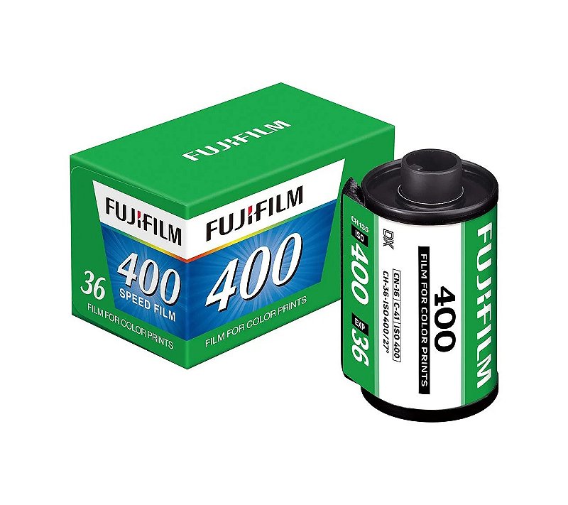 Filme 35mm - Fujifilm 400 - 36exp - ISO 400 - C41 - Novo - Foto