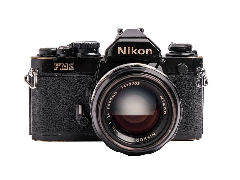 Câmera 35mm - Nikon FM2 + Lente 50mm f/1.4 + 2 Filmes - Foto com Filme