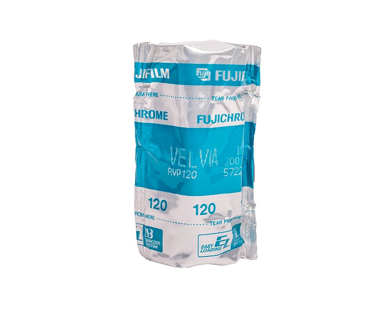 【FUJIFILM】Velvia Filme 120 - Fujifilm Velvia 50 Cromo - 2000/01 - Foto com Filme
