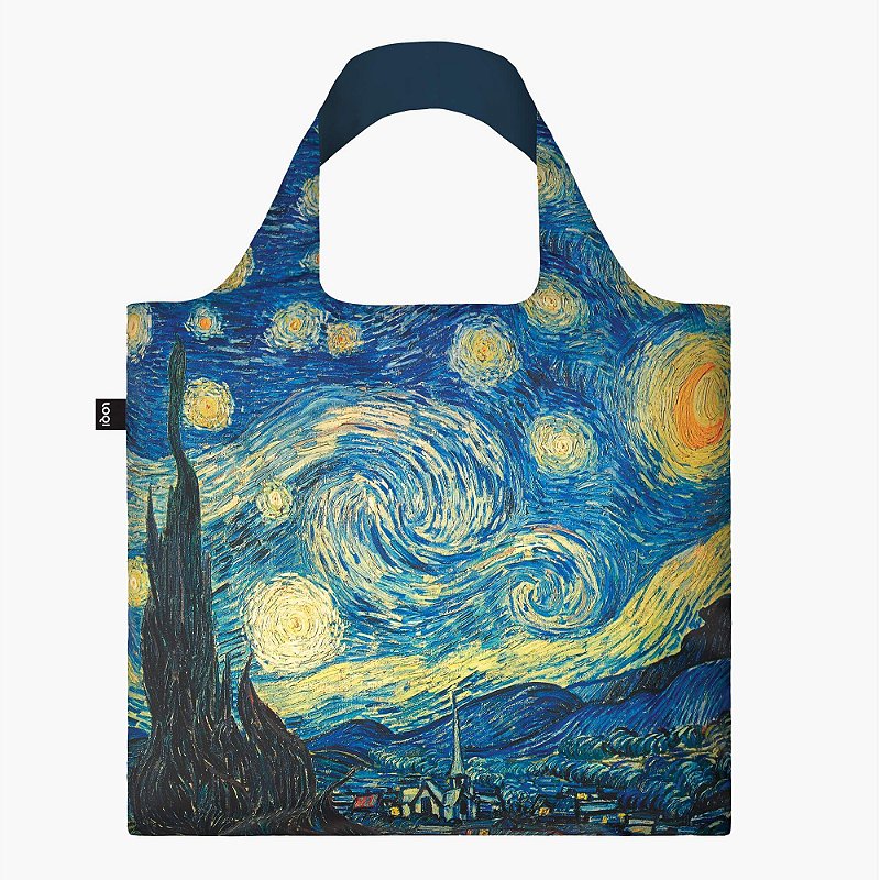 Bolsa LOQI x Van Gogh Museum, Noche Estrellada 