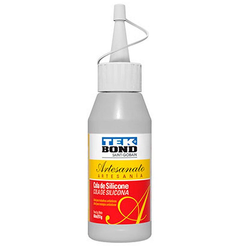 cola de silicone tekbond neutra transparente 280g