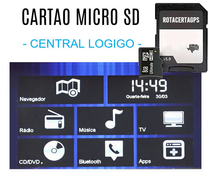 Cartão de Memoria Gps iGo Primo Fast 2.5 - RotacertaGps