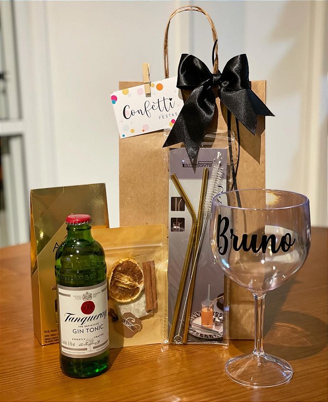 Kit Gin Personalizado - Confetti Festas - Os melhores artigos para sua festa