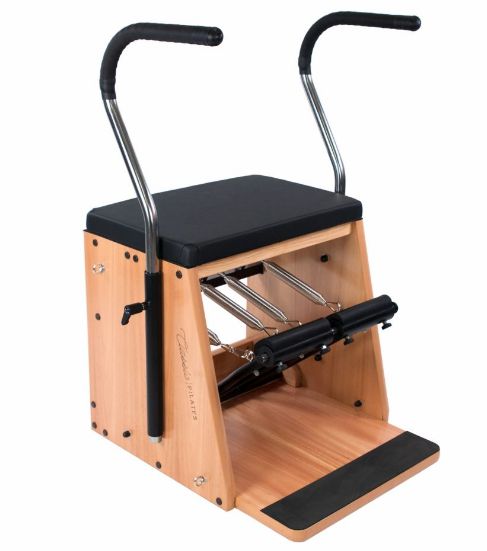 Aparelho De Pilates Cadeira Combo Classic Step Chair Sem Estofado Profisio