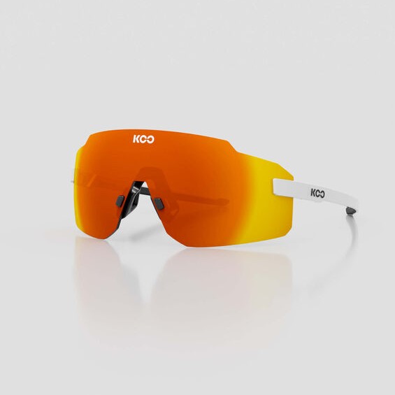 OCULOS KOO SUPERNOVA ARMACAO BRANCA E LENTE VERMELHA ESPELHADA - 2
