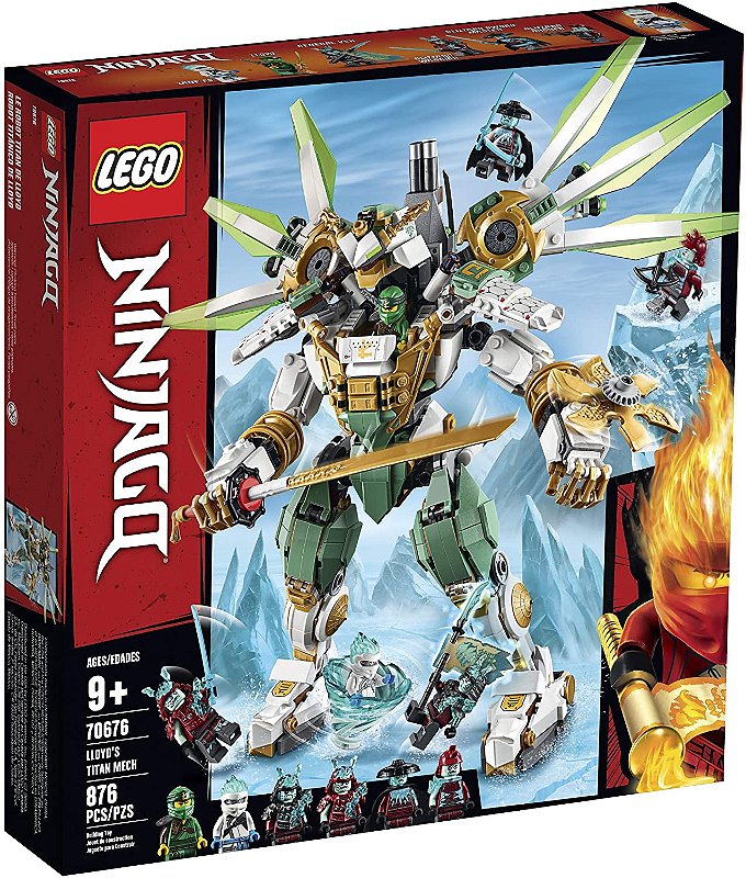 LEGO NINJAGO O ROBO TITA DE LLOYD 70676 Star Brink Brinquedos
