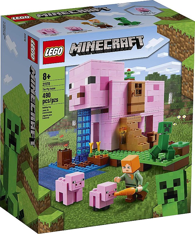 Lego Minecraft A Casa Da Árvore Moderna 21174