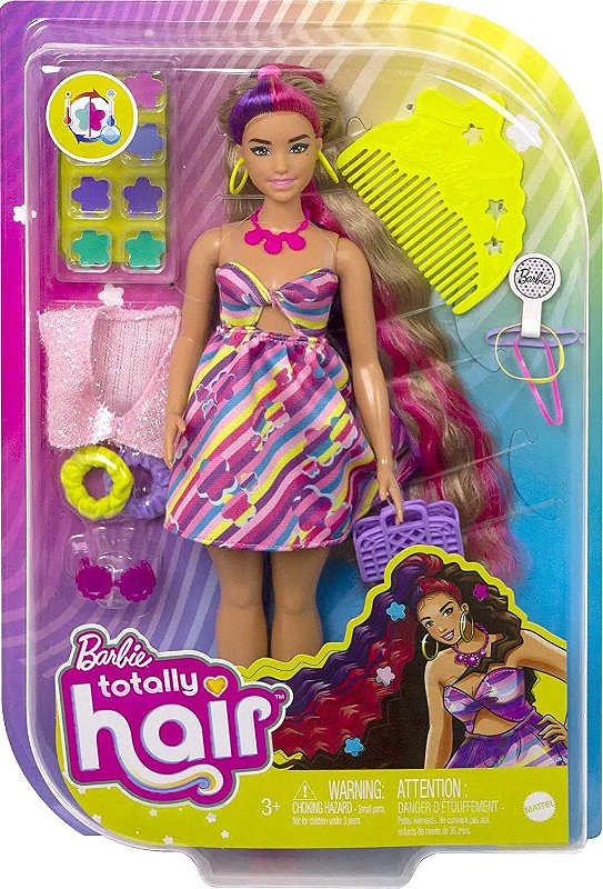 Barbie Fashion Totally Hair Salão de Beleza - Mattel