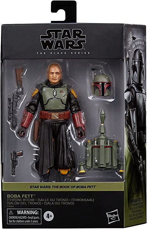 Boneco Star Wars The Black Series Boba Fett Hasbro F4064 - Star
