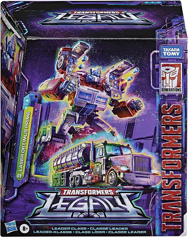 Transformers Leader Class Laser Optimus Prime F3061 Hasbro - Star