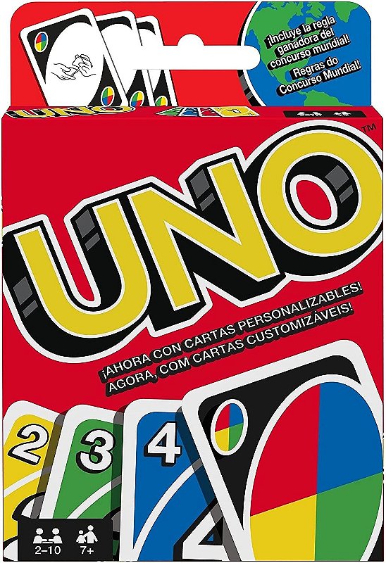 Jogo Uno Original Mattel W2085 - Star Brink Brinquedos
