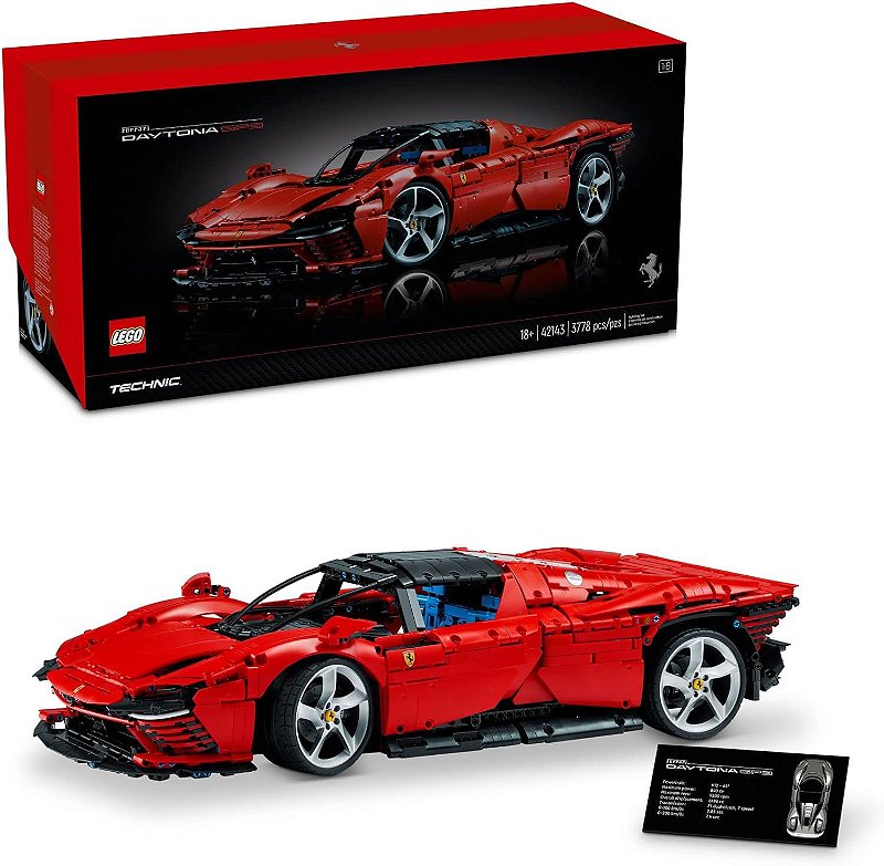 フェラーリ　ダウン LEGO Technic 42143 FERRARI DAYTONA SP3 - Ri Happy