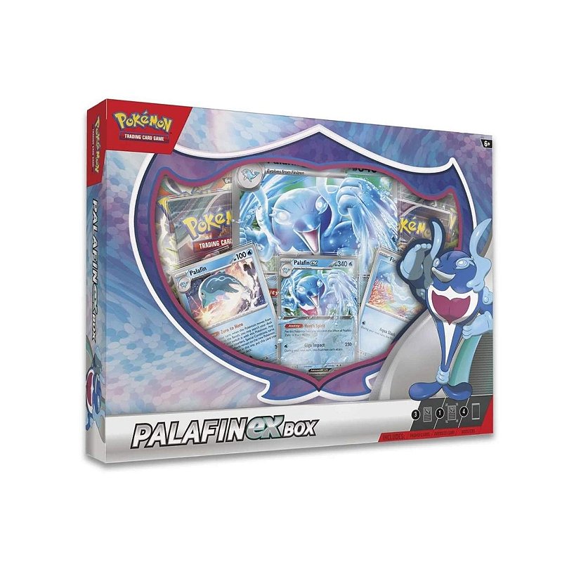 Pokemon Jogo de Cartas Box TCG Palafin Copag 34709 - Star Brink