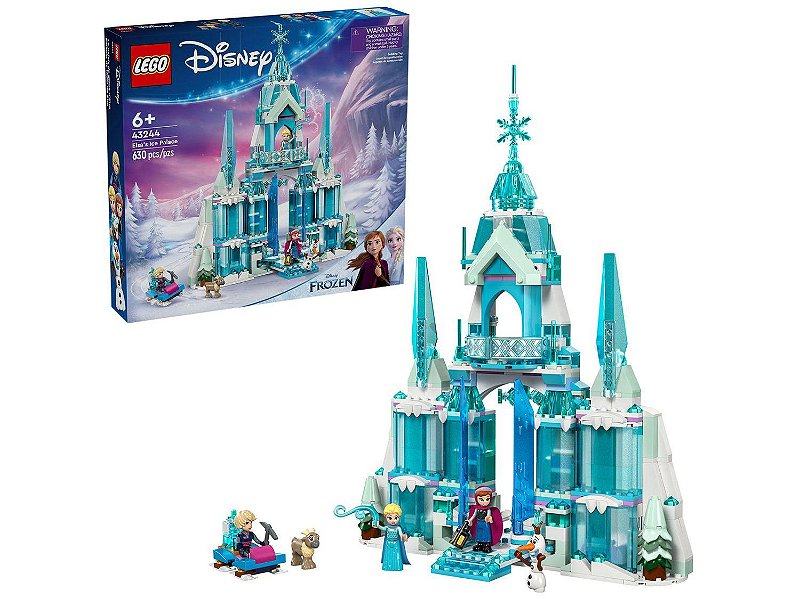 LEGO Frozen Palácio de Gelo da Elsa 43244 - Star Brink Brinquedos