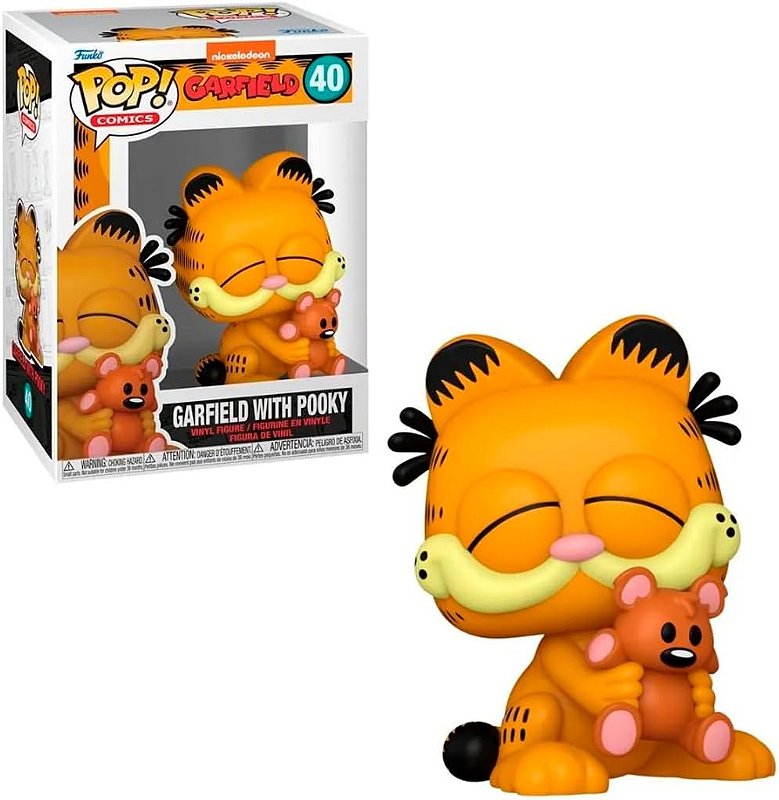 Boneco Funko Pop Garfield com Ursinho Pooky Candide 11369 - Star