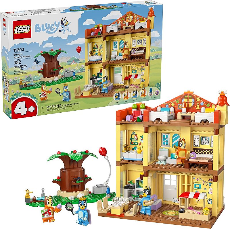 Lego Bluey A Casa Da Família De Bluey 11203 Star Brink