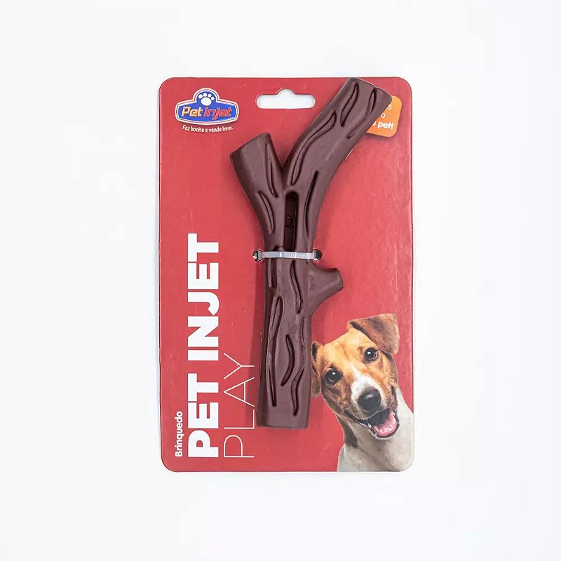 Brinquedo Pet Play Graveto para Cães - Marrom