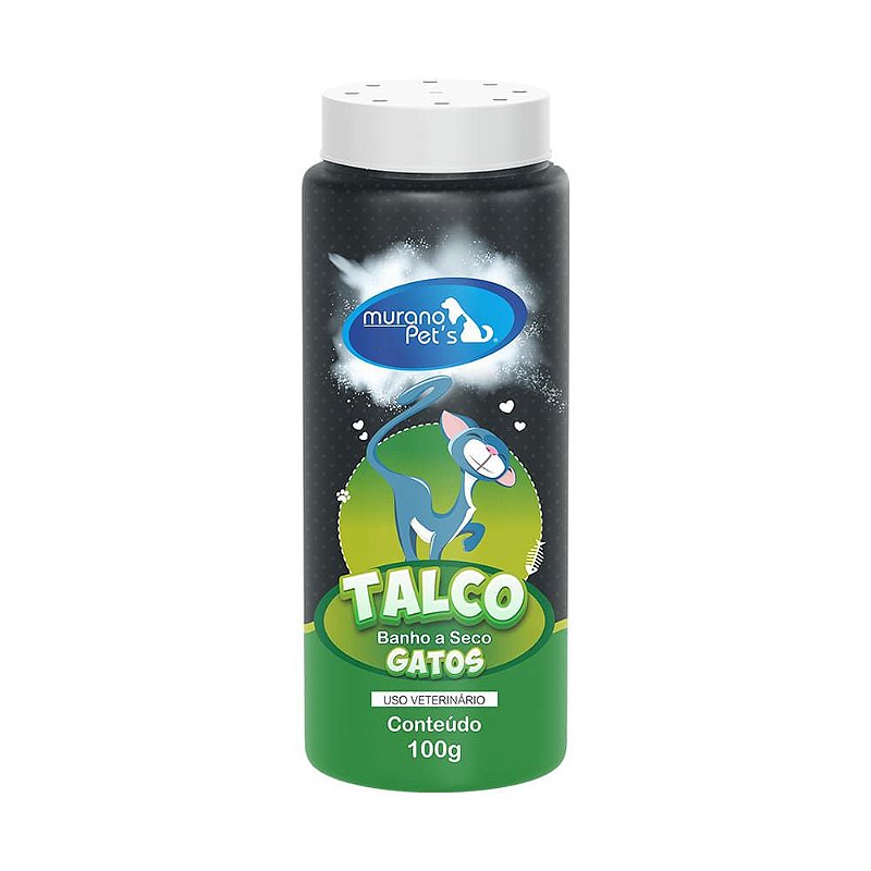 Talco Banho a Seco para Gatos - 100g