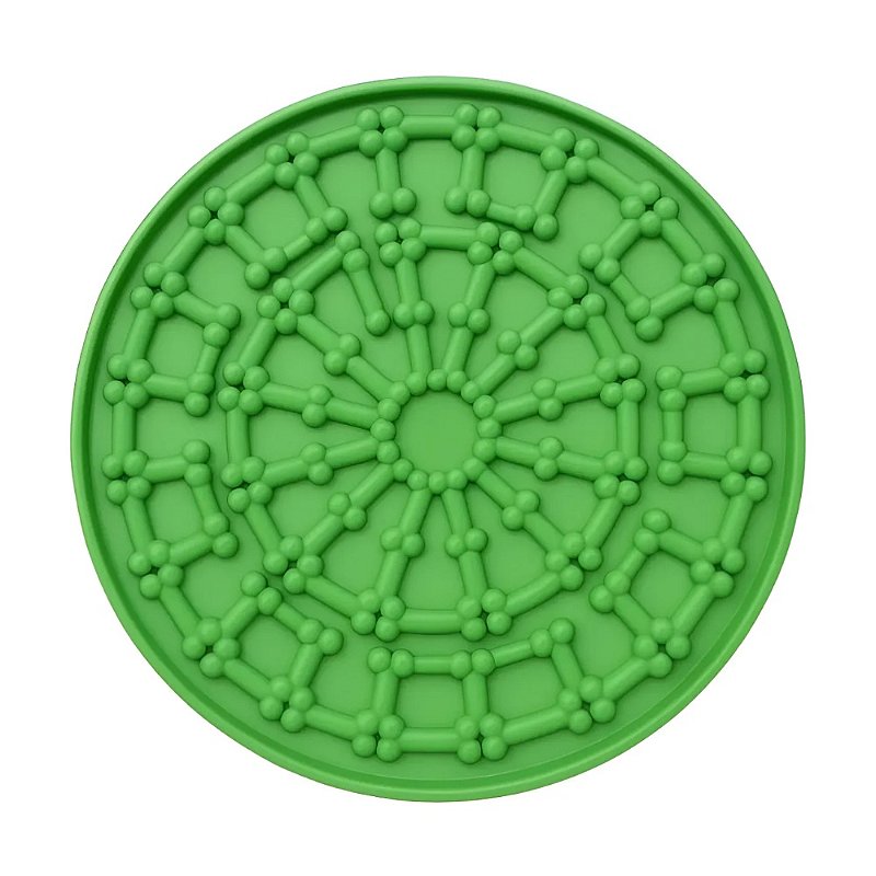 Comedouro Interativo de Silicone - Verde