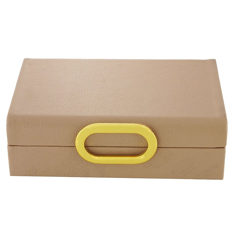 CAIXA DECORATIVA NUDE 24x18x8cm - e-utilities