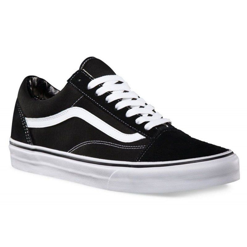 Tênis Vans Old Skool Feminino Preto e Branco - Derten